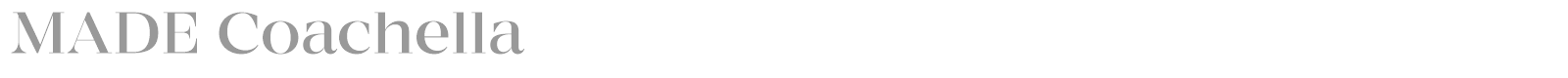 Made Coachella font preview